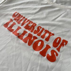 Stretchy Baby half tee UIUC XS